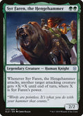 2019 Magic: The Gathering: Throne of Eldraine (ELD) - Syr Faren the Hengehammer (#177, Uncommon) (, Near Mint)