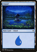 2019 Magic: The Gathering: Throne of Eldraine (ELD) - Island 257 (#257, Land) (, Near Mint)