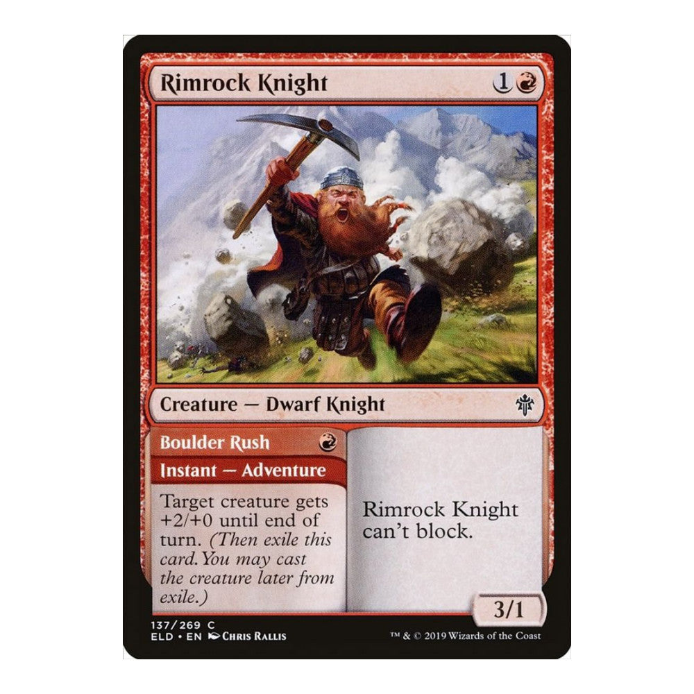 Rimrock Knight - Throne of Eldraine () - Near Mint -