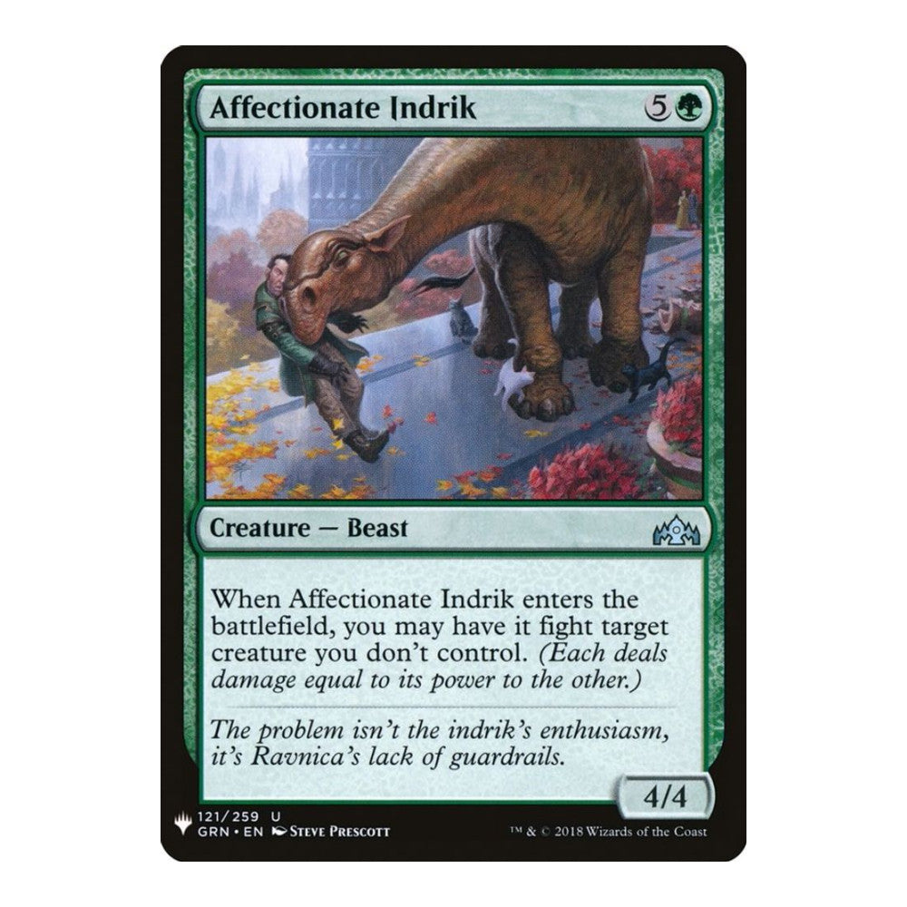 Affectionate Indrik - The List Reprints () - Near Mint -
