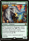 2026 Magic: The Gathering: The List Reprints (LIST) - Greenbelt Rampager (#AER-107, Rare) (, Near Mint)