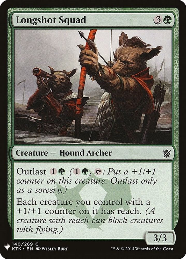2026 Magic: The Gathering: The List Reprints (LIST) - Longshot Squad (#140, Common) (, Near Mint)