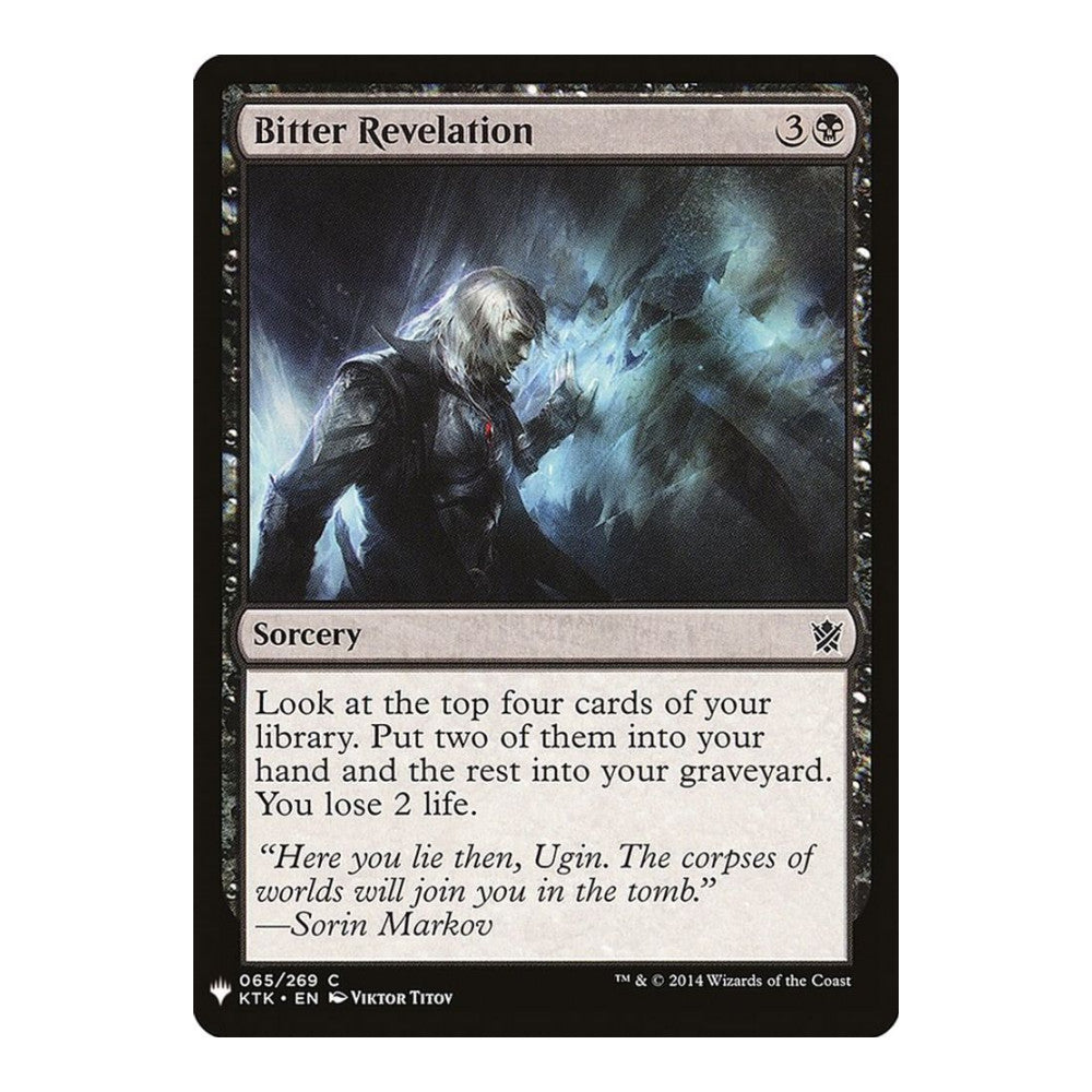 Bitter Revelation - The List Reprints () - Near Mint -