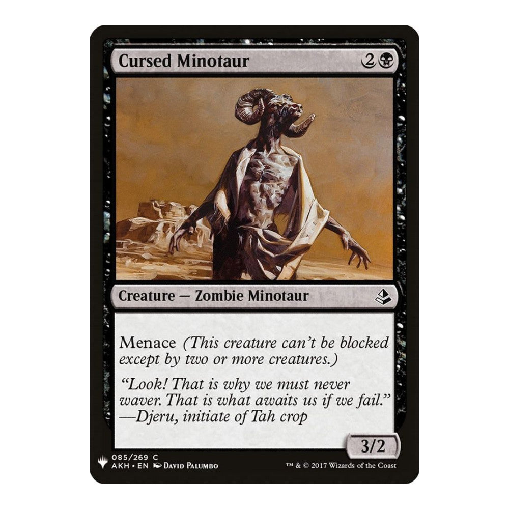 Cursed Minotaur - The List Reprints () - Near Mint -