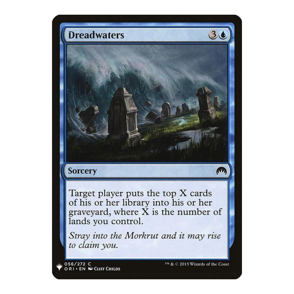 2026 Magic: The Gathering: The List Reprints (LIST) - Dreadwaters (#56, Common) (, Near Mint)