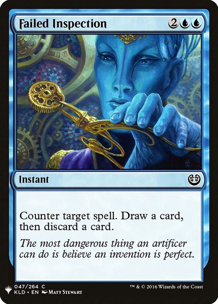 2026 Magic: The Gathering: The List Reprints (LIST) - Failed Inspection (#KLD-47, Common) (, Near Mint)