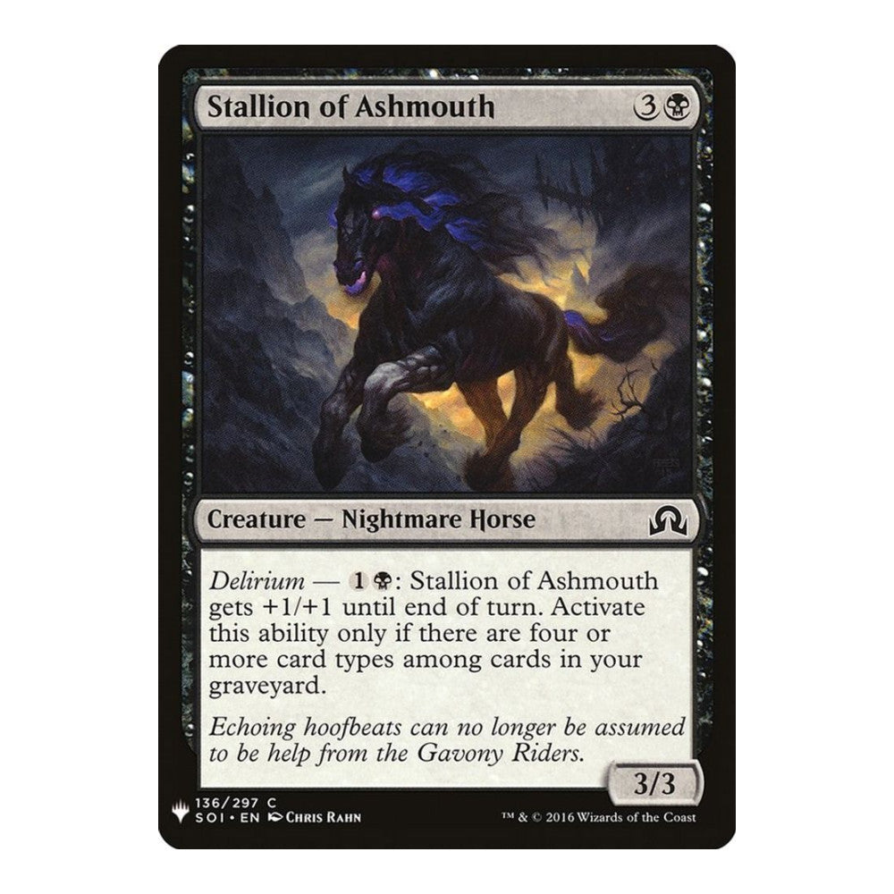 Stallion of Ashmouth - The List Reprints () - Near Mint -