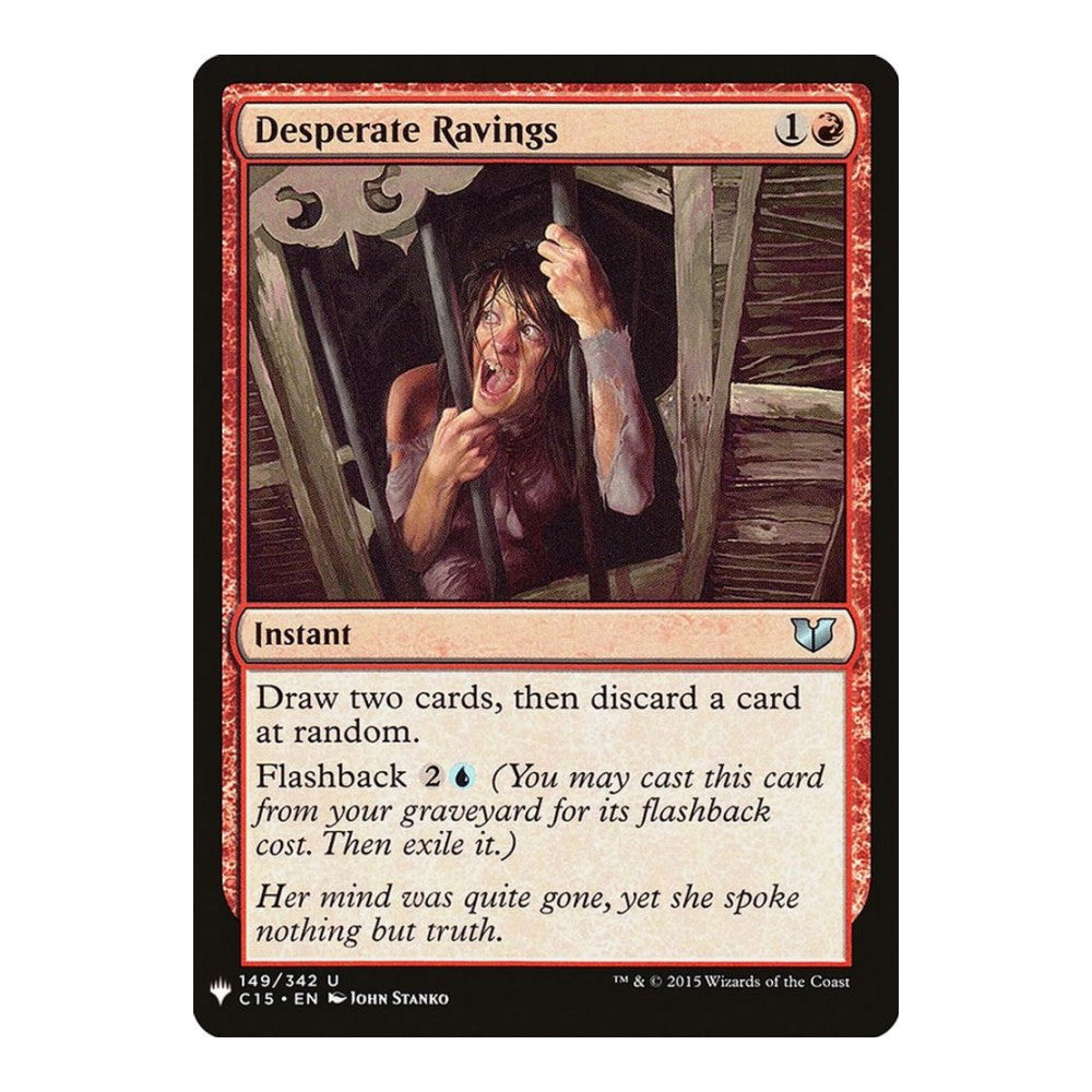 2026 Magic: The Gathering: The List Reprints (LIST) - Desperate Ravings (#149, Uncommon) (, Near Mint)