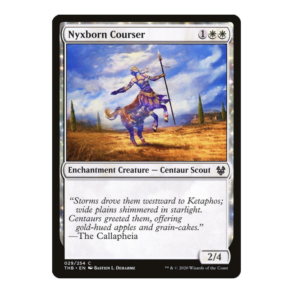 2020 Magic: The Gathering: Theros Beyond Death (THB) - Nyxborn Courser (#29, Common) (, Near Mint)