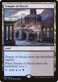 2020 Magic: The Gathering: Theros Beyond Death (THB) - Temple of Deceit (#245, Rare)
