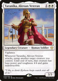 2020 Magic: The Gathering: Theros Beyond Death (THB) - Taranika Akroan Veteran (#39, Rare) (, Near Mint)