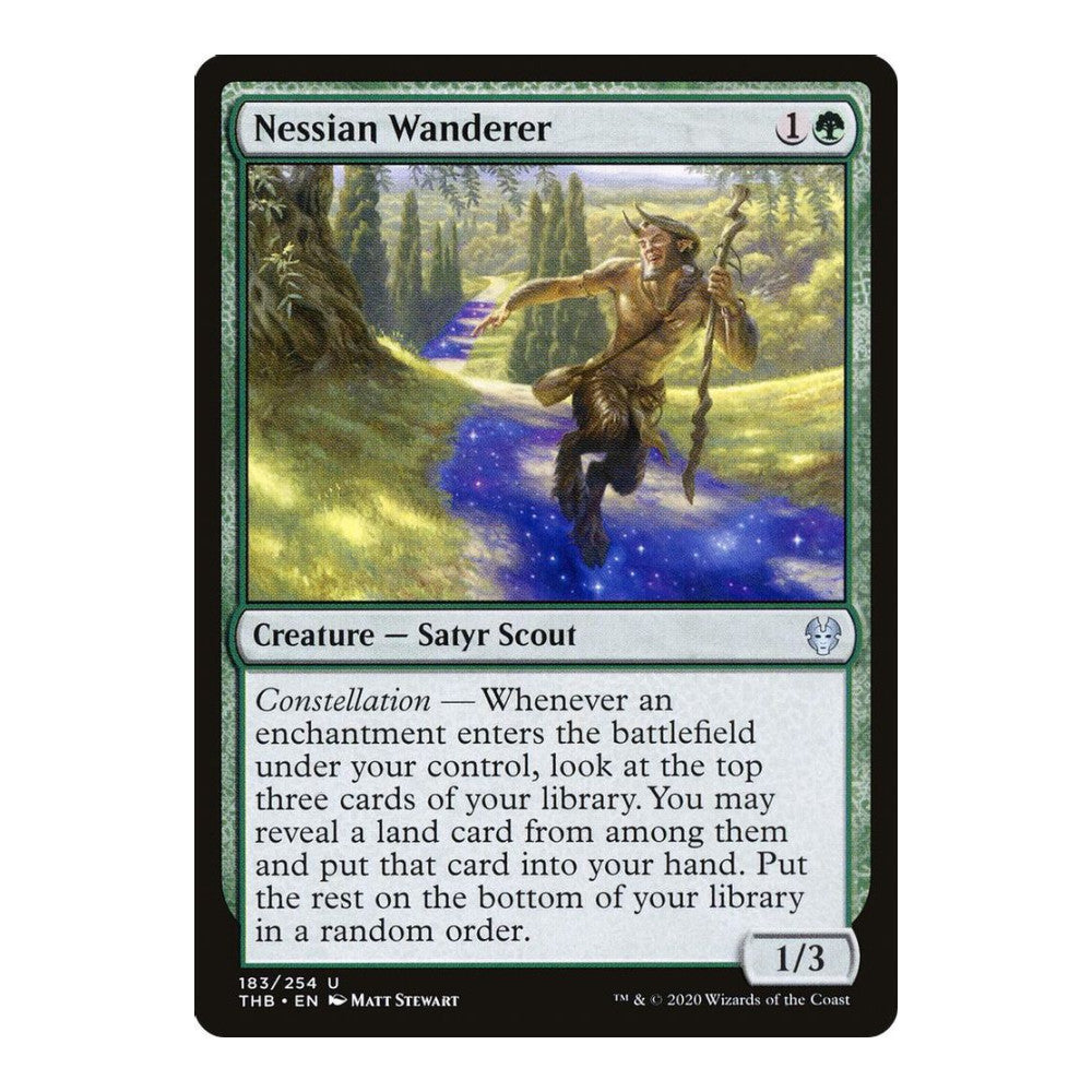 2020 Magic: The Gathering: Theros Beyond Death (THB) - Nessian Wanderer (#183, Uncommon) (, Near Mint)