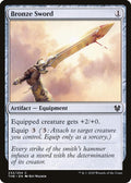 2020 Magic: The Gathering: Theros Beyond Death (THB) - Bronze Sword (#232, Common) (, Near Mint)