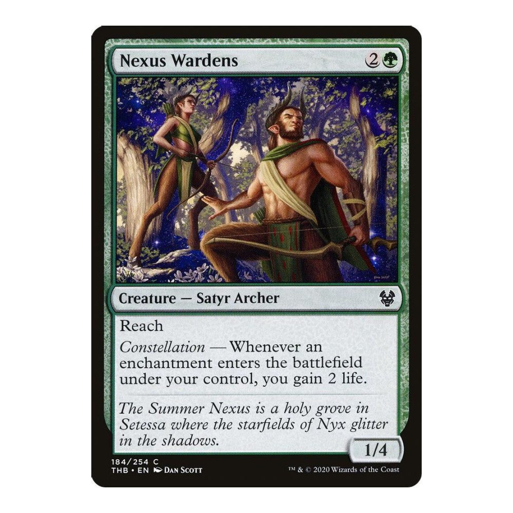 2020 Magic: The Gathering: Theros Beyond Death (THB) - Nexus Wardens (#184, Common) (, Near Mint)