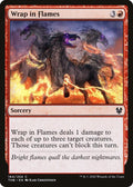 2020 Magic: The Gathering: Theros Beyond Death (THB) - Wrap in Flames (#164, Common) (, Near Mint)