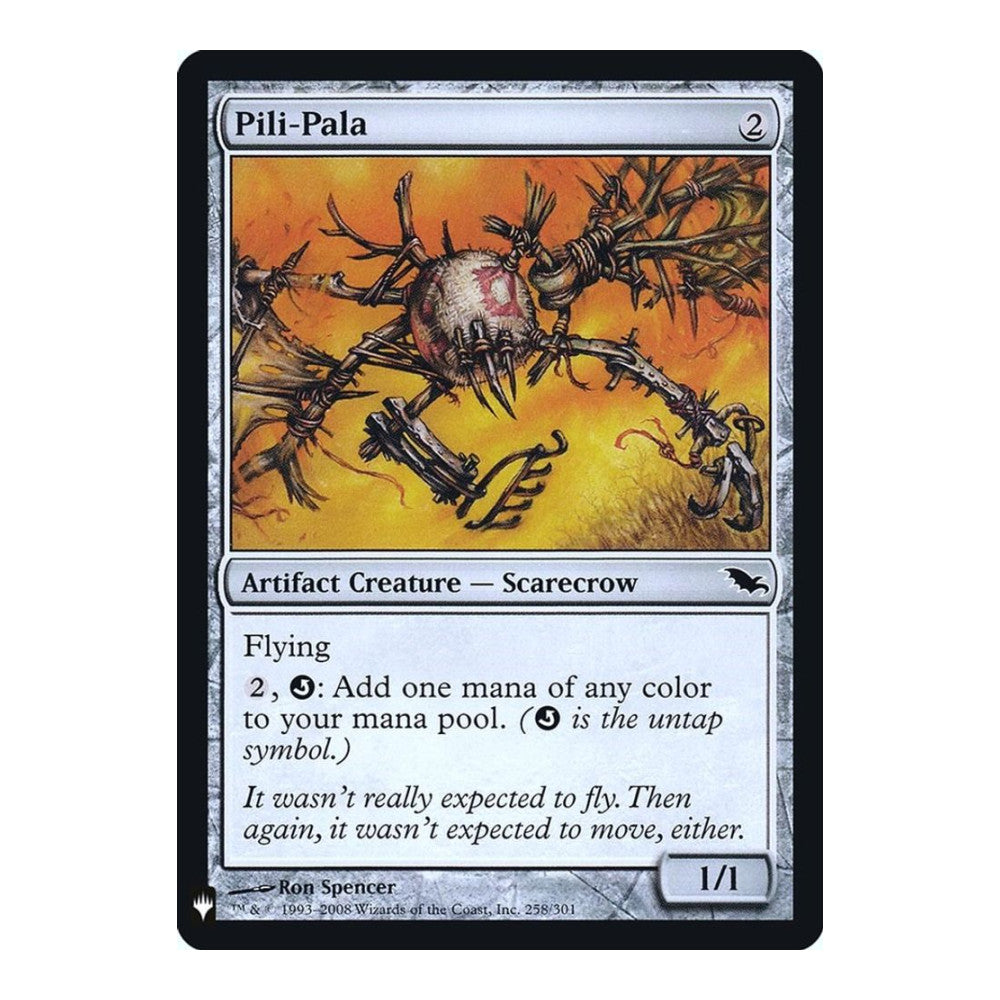 2026 Magic: The Gathering: The List Reprints (LIST) - Pili-Pala (#258, Common) (, Near Mint)