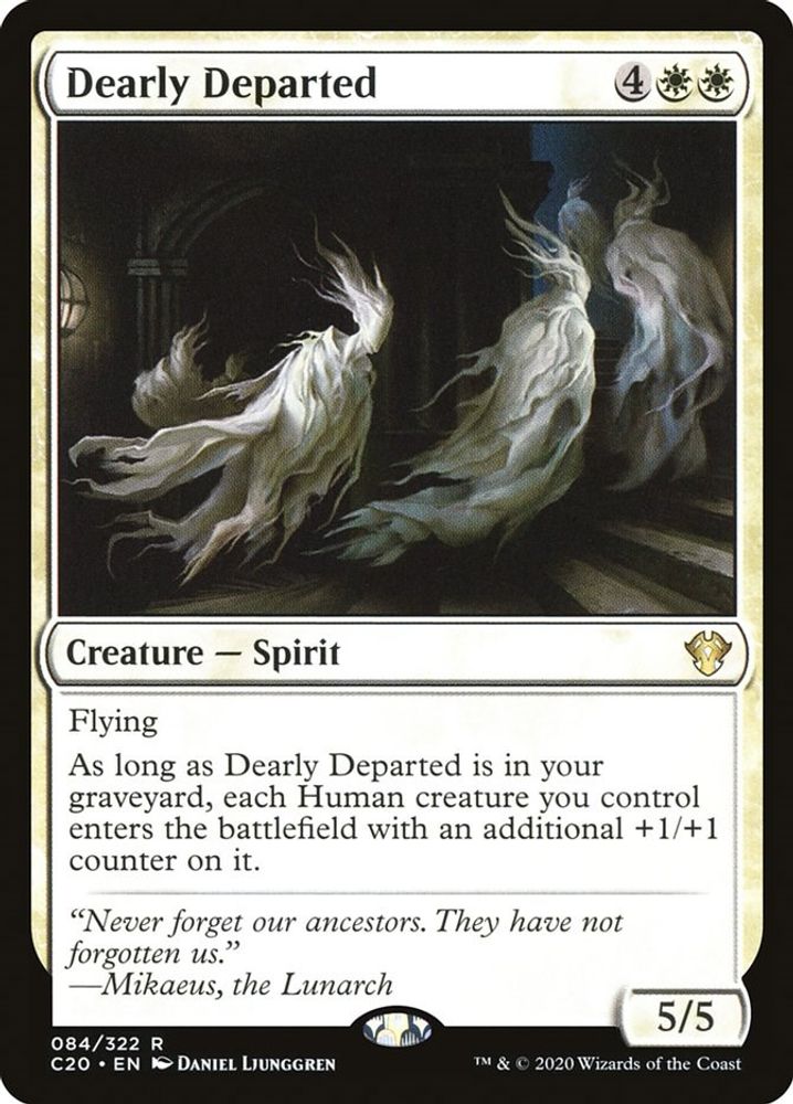 2020 Magic: The Gathering: Commander 2020 (C20) - Dearly Departed (#84, Rare) (, Near Mint)