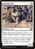 2020 Magic: The Gathering: Ikoria: Lair of Behemoths (IKO) - Garrison Cat (#14, Common) (Foil, Near Mint)