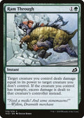 2020 Magic: The Gathering: Ikoria: Lair of Behemoths (IKO) - Ram Through (#170, Common) (, Near Mint)