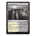 2020 Magic: The Gathering: Ikoria: Lair of Behemoths (IKO) - Scoured Barrens (#254, Land) (, Near Mint)