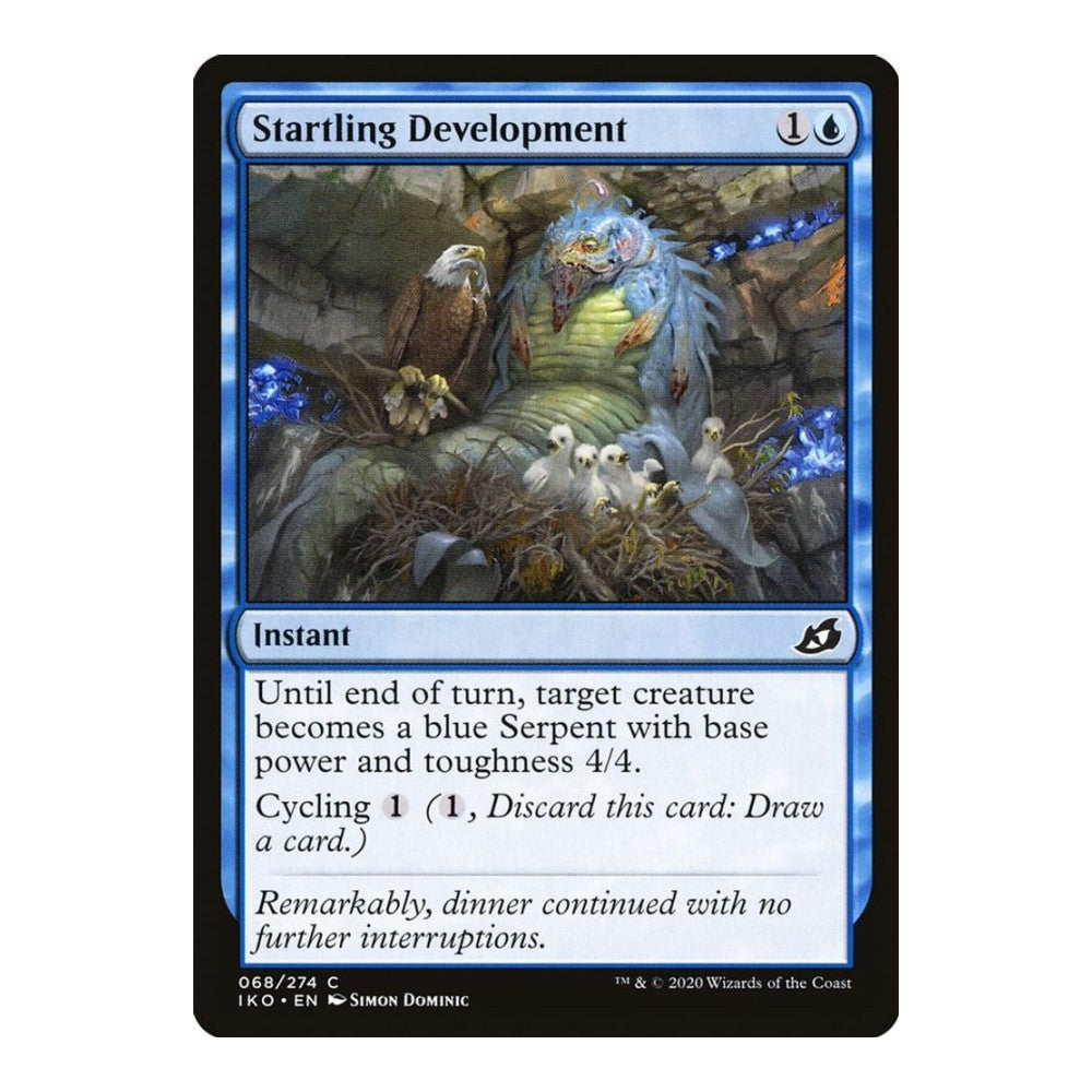 2020 Magic: The Gathering: Ikoria: Lair of Behemoths (IKO) - Startling Development (#68, Common) (Foil, Near Mint)