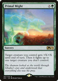 2020 Magic: The Gathering: Core Set 2021 (M21) - Primal Might (#197, Rare) (, Near Mint)