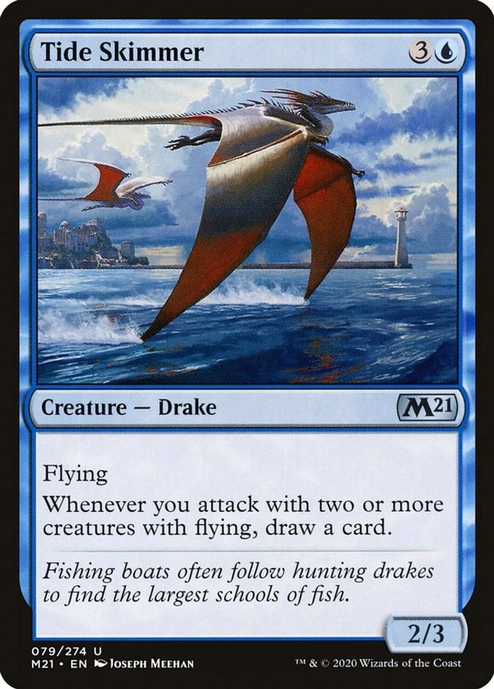 2020 Magic: The Gathering: Core Set 2021 (M21) - Tide Skimmer (#79, Uncommon) (, Near Mint)
