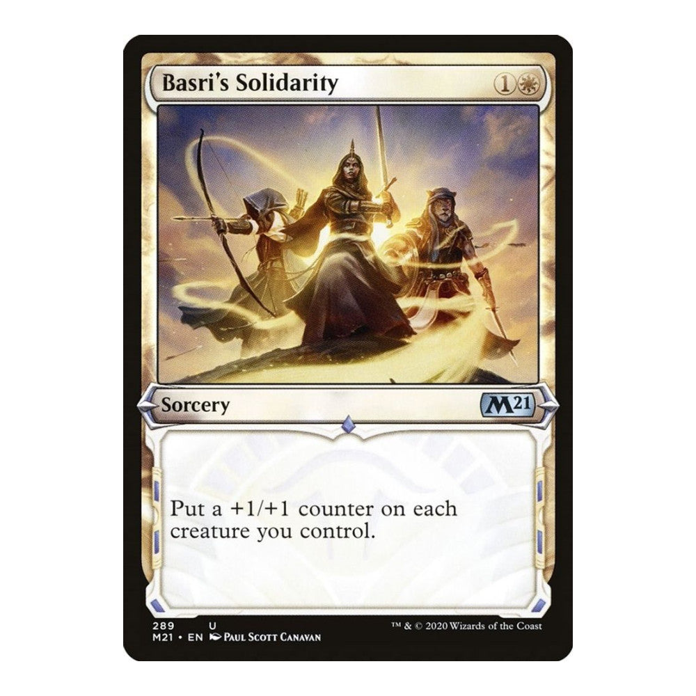 2020 Magic: The Gathering: Core Set 2021 (M21) - Basris Solidarity Showcase (#289, Uncommon) (, Near Mint)