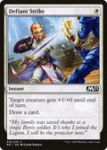2020 Magic: The Gathering: Core Set 2021 (M21) - Defiant Strike (#15, Common) (, Near Mint)