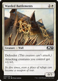 2020 Magic: The Gathering: Core Set 2021 (M21) - Warded Battlements (#44, Common) (, Near Mint)