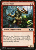 2020 Magic: The Gathering: Core Set 2021 (M21) - Onakke Ogre (#155, Common) (, Near Mint)