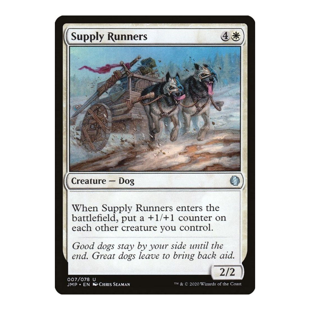 2020 Magic: The Gathering: Jumpstart (JMP) - Supply Runners (#7, Uncommon) (, Near Mint)