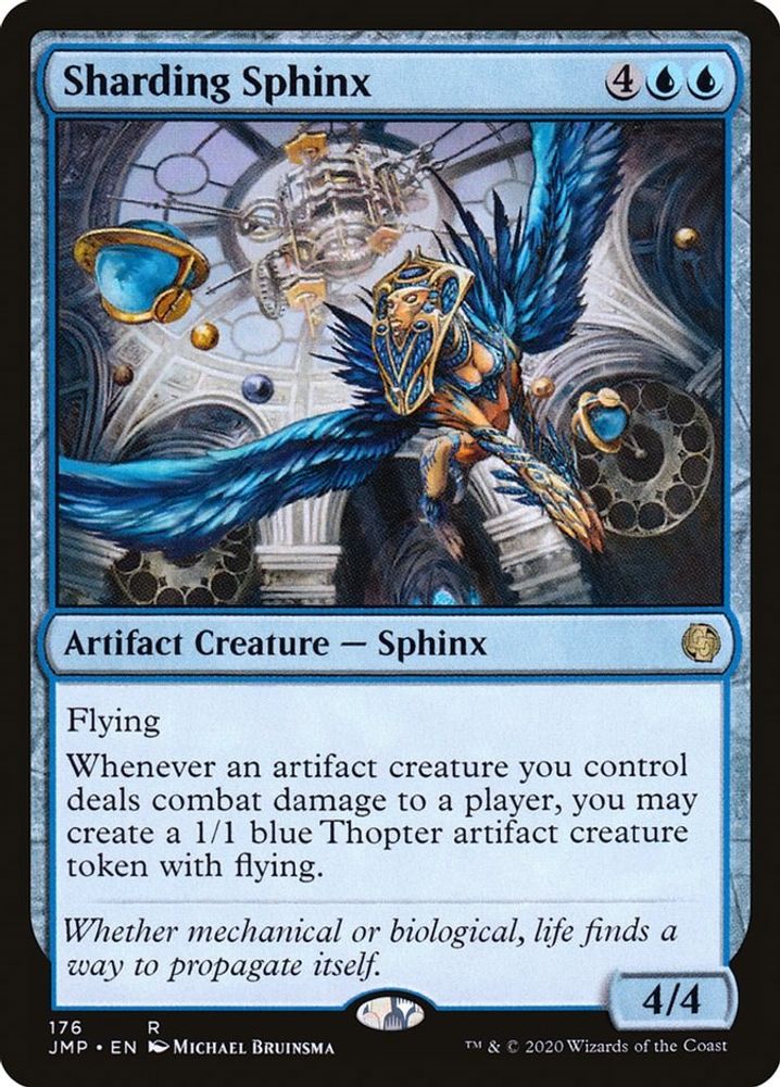 2020 Magic: The Gathering: Jumpstart (JMP) - Sharding Sphinx (#176, Rare) (, Near Mint)