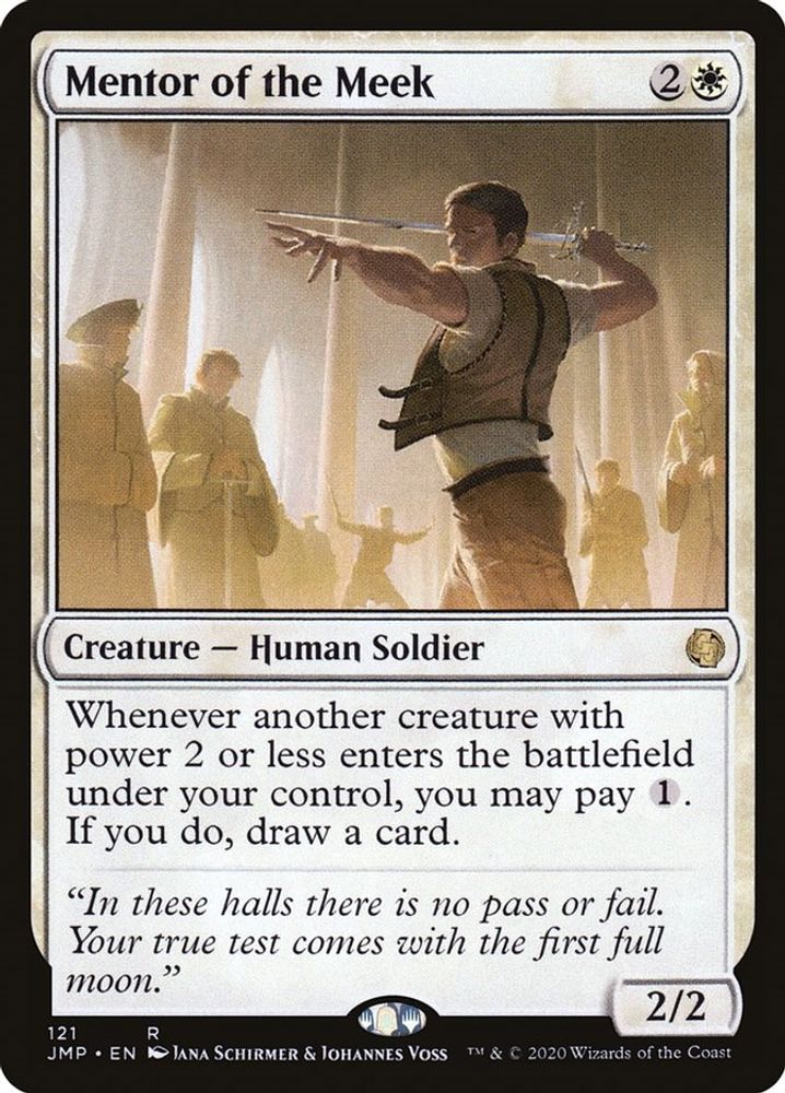 2020 Magic: The Gathering: Jumpstart (JMP) - Mentor of the Meek (#121, Rare) (, Near Mint)