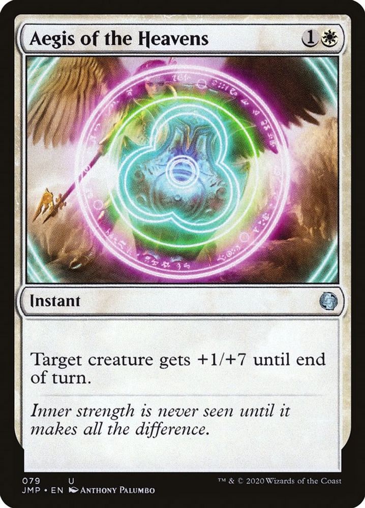 2020 Magic: The Gathering: Jumpstart (JMP) - Aegis of the Heavens (#79, Uncommon) (, Near Mint)