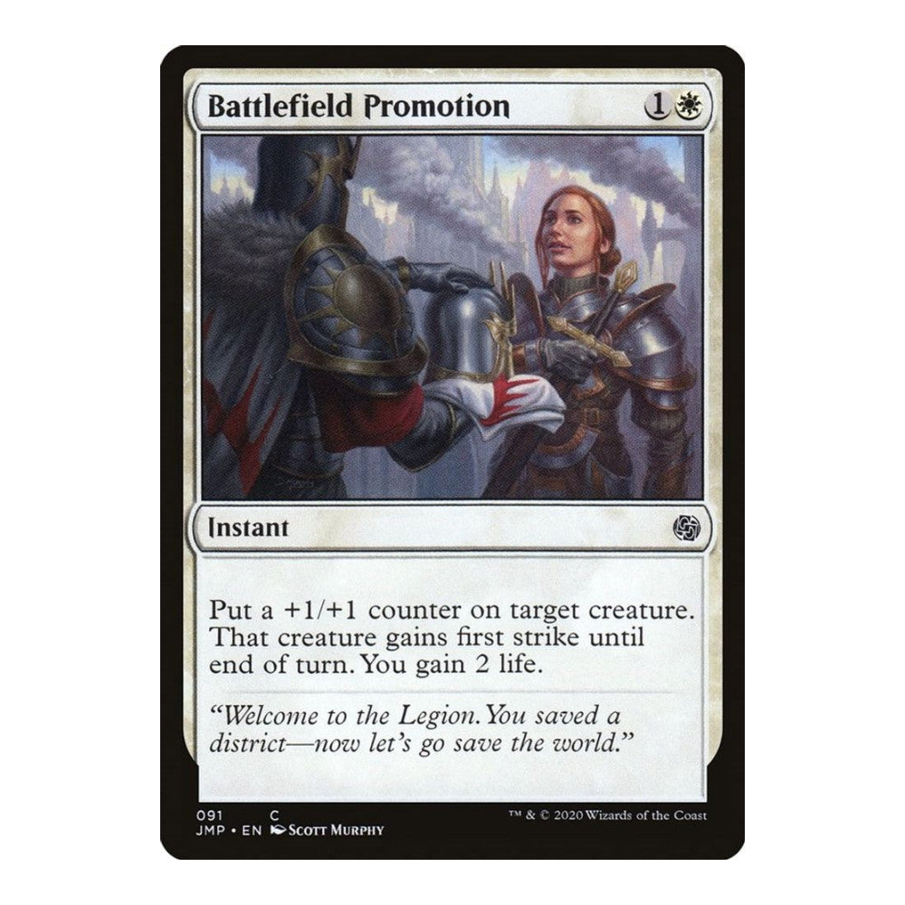 2020 Magic: The Gathering: Jumpstart (JMP) - Battlefield Promotion (#91, Common) (, Near Mint)