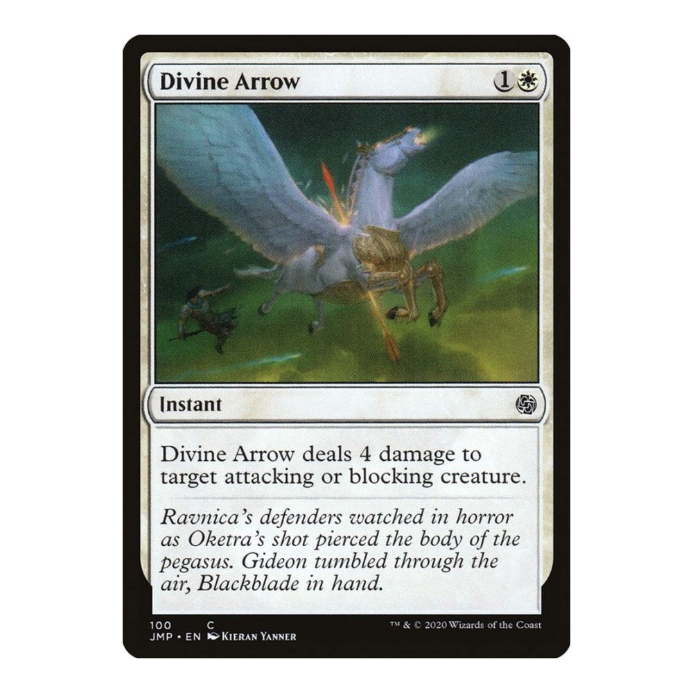 2020 Magic: The Gathering: Jumpstart (JMP) - Divine Arrow (#100, Common) (, Near Mint)