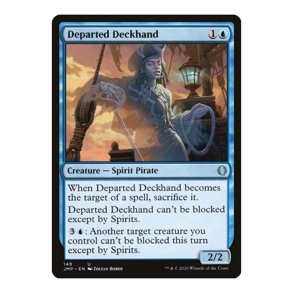 2020 Magic: The Gathering: Jumpstart (JMP) - Departed Deckhand (#149, Uncommon) (, Near Mint)