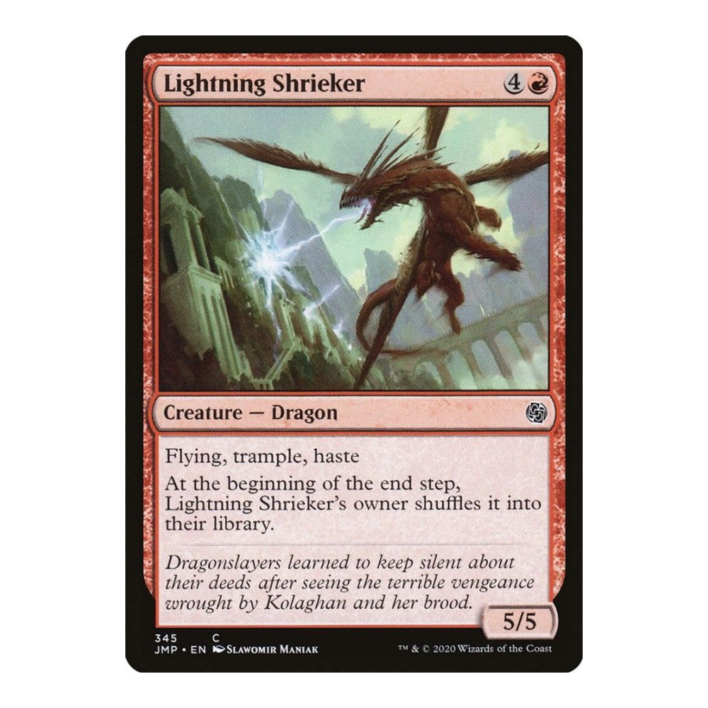 2020 Magic: The Gathering: Jumpstart (JMP) - Lightning Shrieker (#345, Common) (, Near Mint)