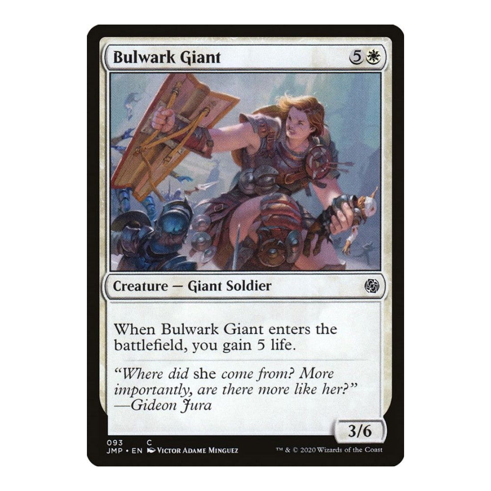 2020 Magic: The Gathering: Jumpstart (JMP) - Bulwark Giant (#93, Common) (, Near Mint)