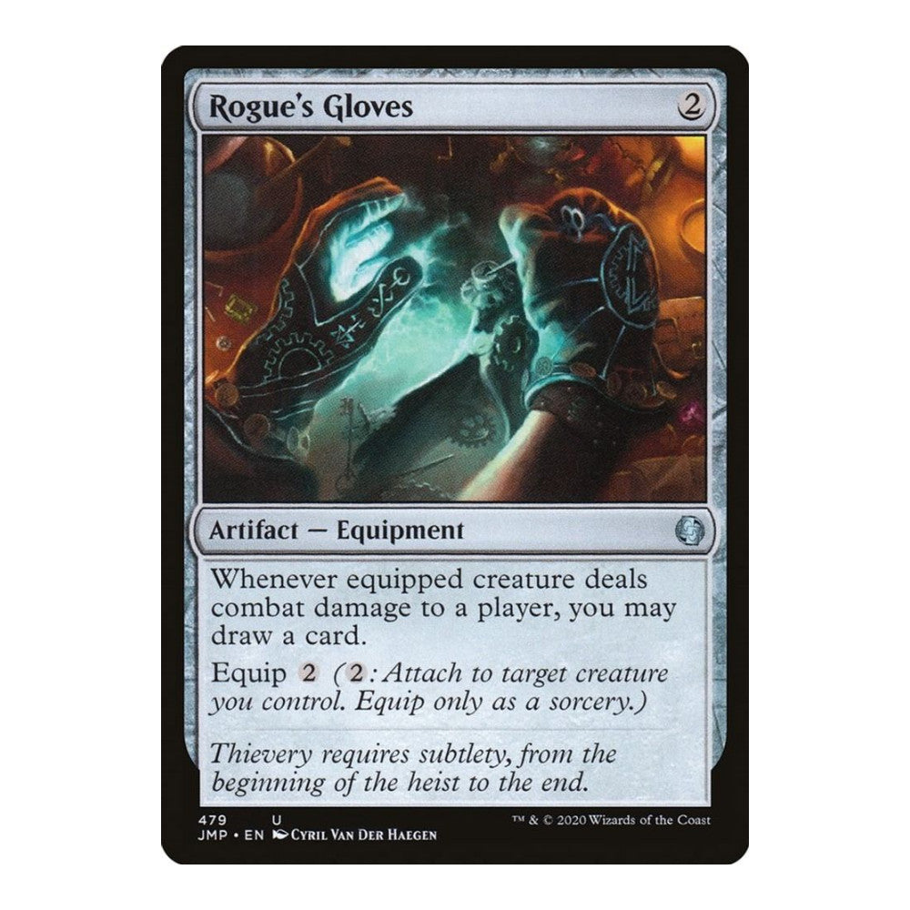 2020 Magic: The Gathering: Jumpstart (JMP) - Rogues Gloves (#479, Uncommon) (, Near Mint)