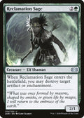 2020 Magic: The Gathering: Double Masters (2XM) - Reclamation Sage (#178, Uncommon) (, Near Mint)