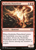 2020 Magic: The Gathering: Double Masters (2XM) - Kuldotha Flamefiend (#134, Uncommon) (, Near Mint)