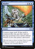 2020 Magic: The Gathering: Double Masters (2XM) - Hinder (#54, Uncommon) (, Near Mint)