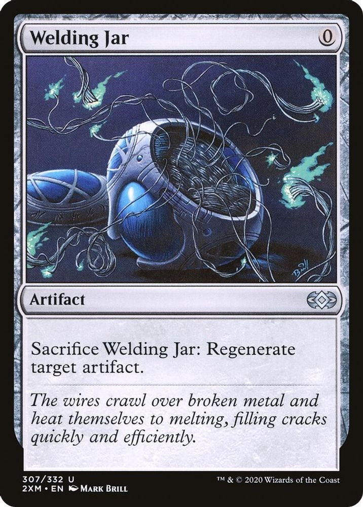 2020 Magic: The Gathering: Double Masters (2XM) - Welding Jar (#307, Uncommon) (, Near Mint)