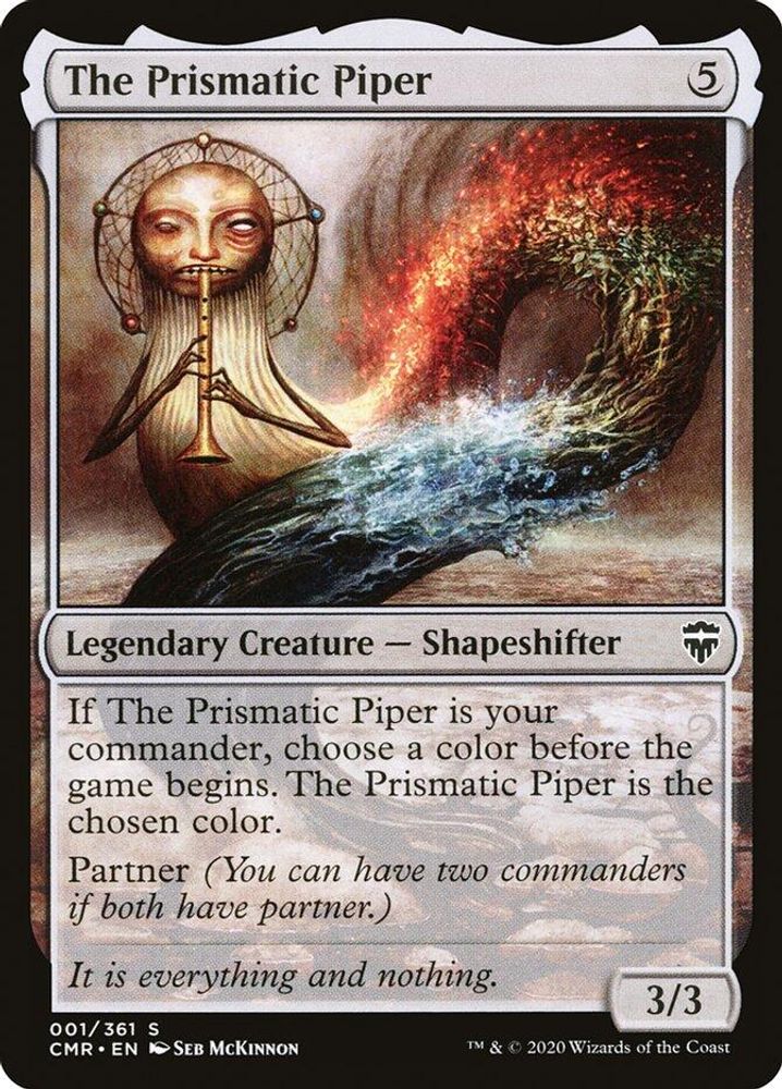 2020 Magic: The Gathering: Commander Legends (CMR) - The Prismatic Piper (#1, Special)