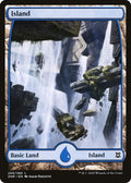 2020 Magic: The Gathering: Zendikar Rising (ZNR) - Island 269 Full Art (#269, Land) (Foil, Near Mint)