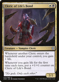 2020 Magic: The Gathering: Zendikar Rising (ZNR) - Cleric of Lifes Bond (#222, Uncommon) (, Near Mint)