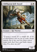 2020 Magic: The Gathering: Zendikar Rising (ZNR) - Cliffhaven Sell Sword (#8, Common)