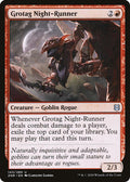 2020 Magic: The Gathering: Zendikar Rising (ZNR) - Grotag Night Runner (#143, Uncommon) (, Near Mint)